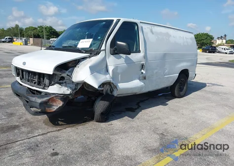 2000 Ford E-250 Commercial from USA, damaged, VIN 1FTNE2428YHB89833